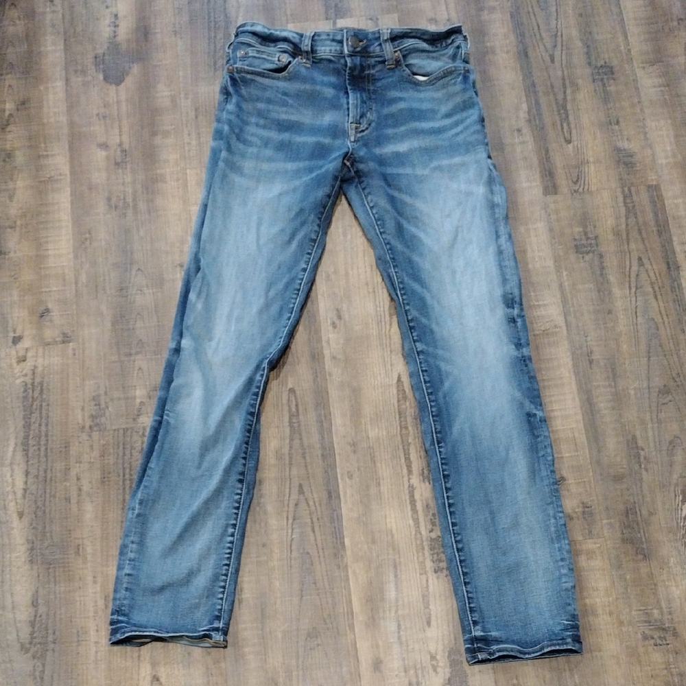 American Eagle Outfitters Men's Slim Jeans - Classic Blue